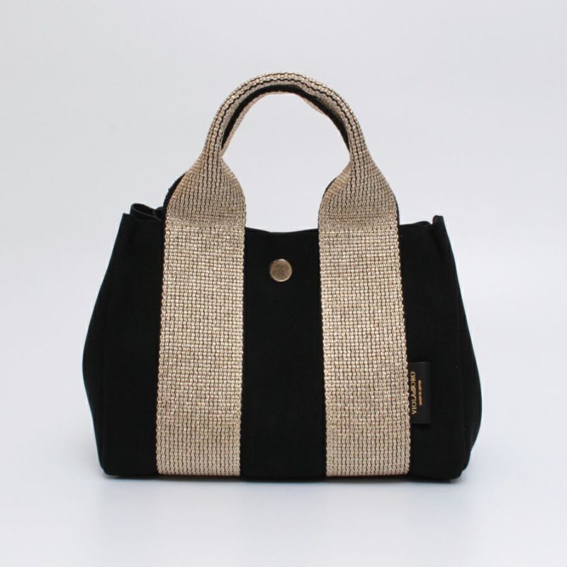 黒のスエード風トートバッグ GINO / V-2095 | VIOLAd'ORO OFFICIAL STORE